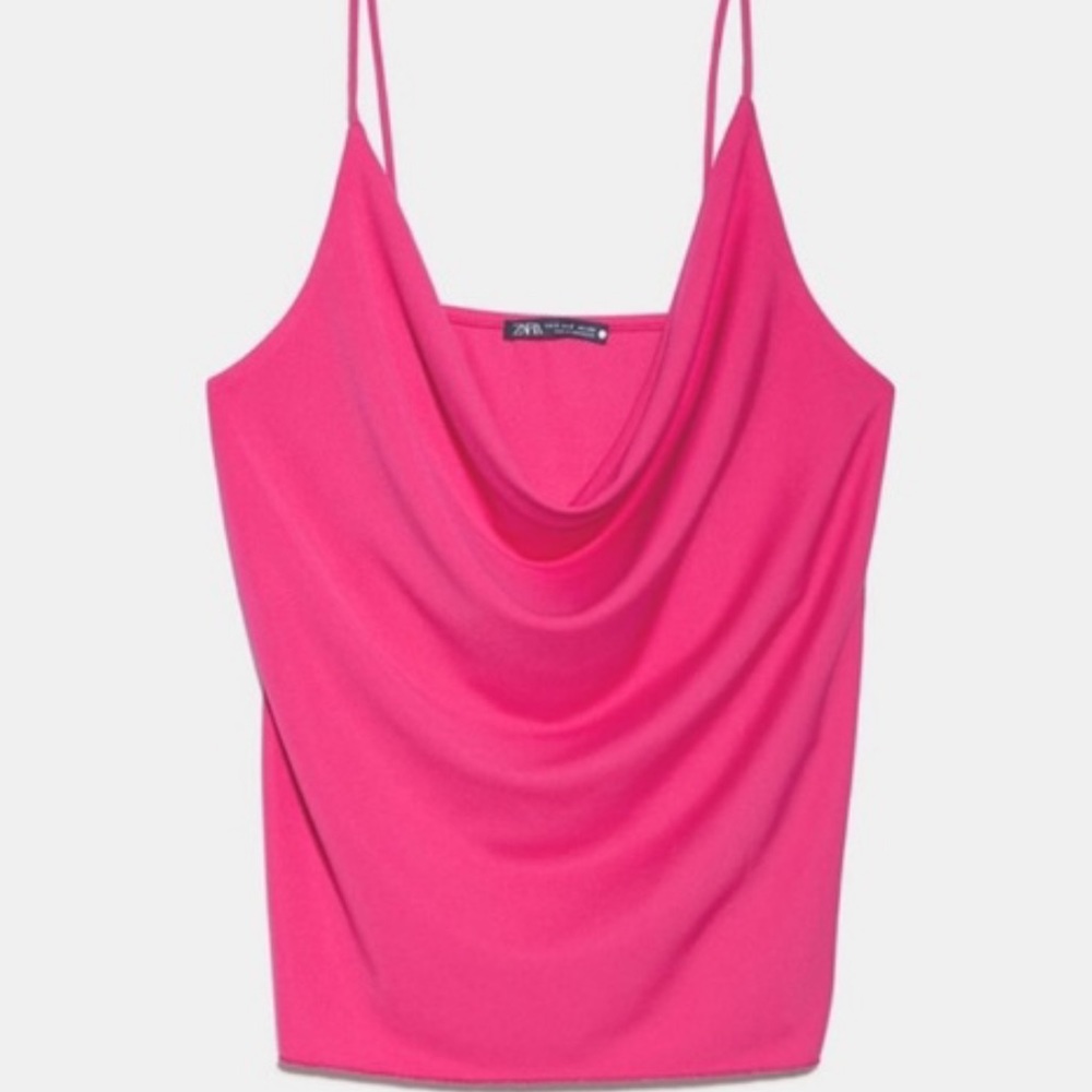 Zara cowl neck tank NWT
